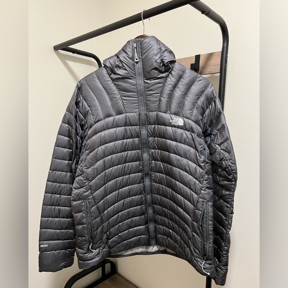 Women’s Gray North Face Puffer